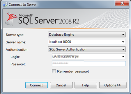 SQL Server Management Studio (2008 R2)